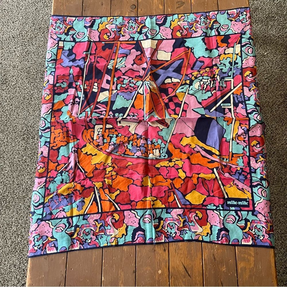 Nik Nik Vintage Italian Bold Scarf